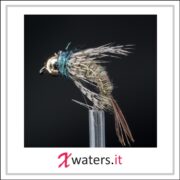 Barbless Tung Caddis Olive