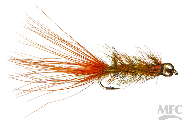 Montana Fly Company – BH Rickards' Seal Bugger 4 – Olive & Burnt Orange #08