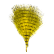 Montana Fly Company – Fine Barred Marabou – Yellow/Barred Black