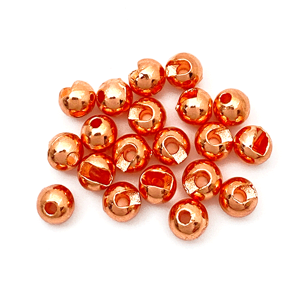 Montana Fly Company – Slotted Tungsten Beads – Copper